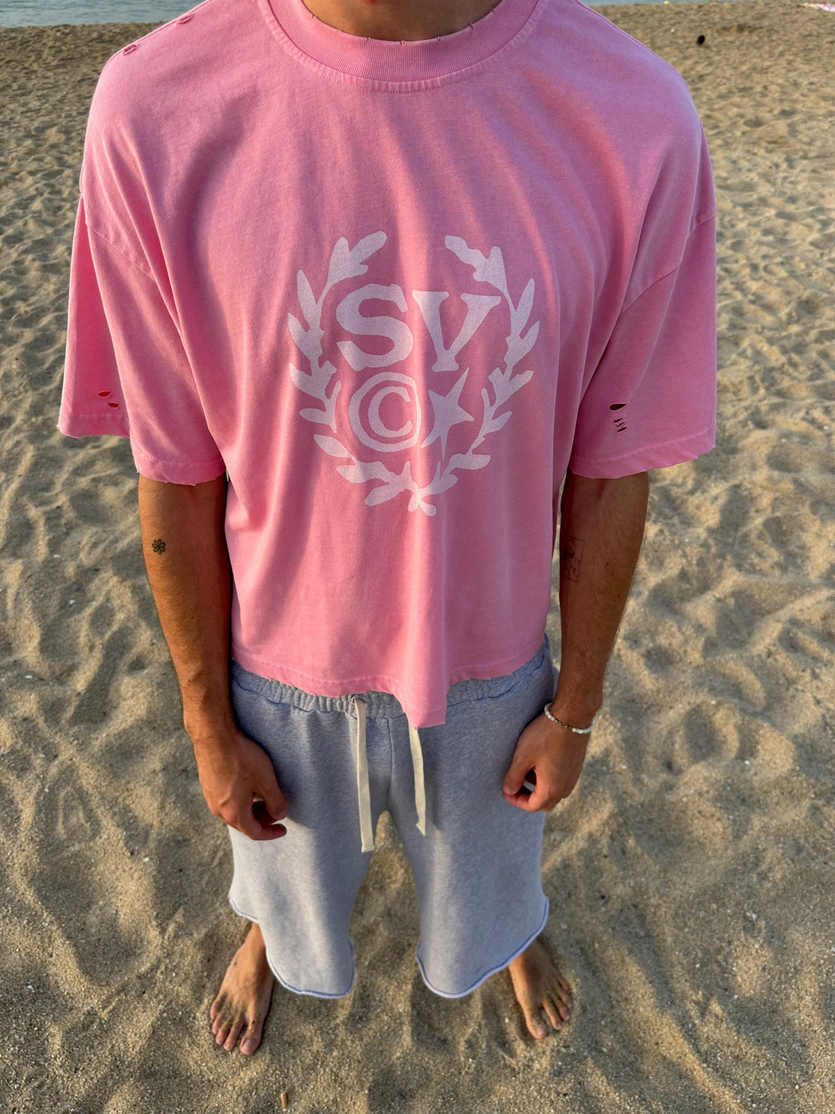 University Pink T-shirt — La gràfica